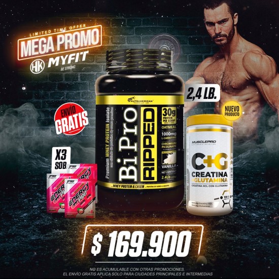 Proteína Bipro Ripped 2.0...