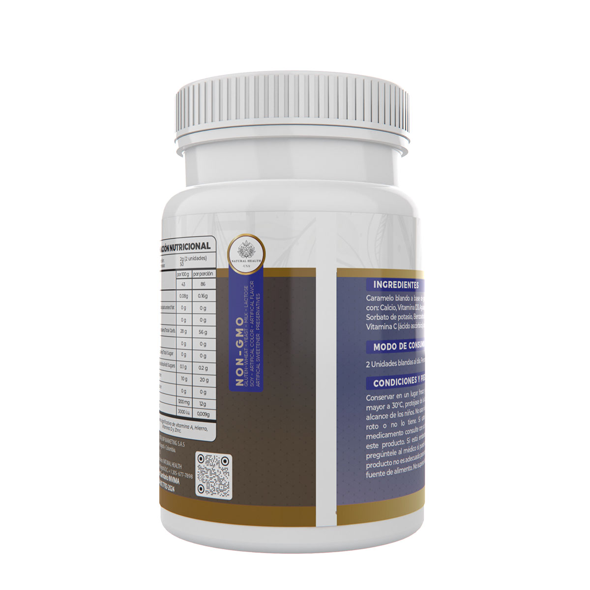 Calcio + Vitamina D3 1500 mg - Image 3