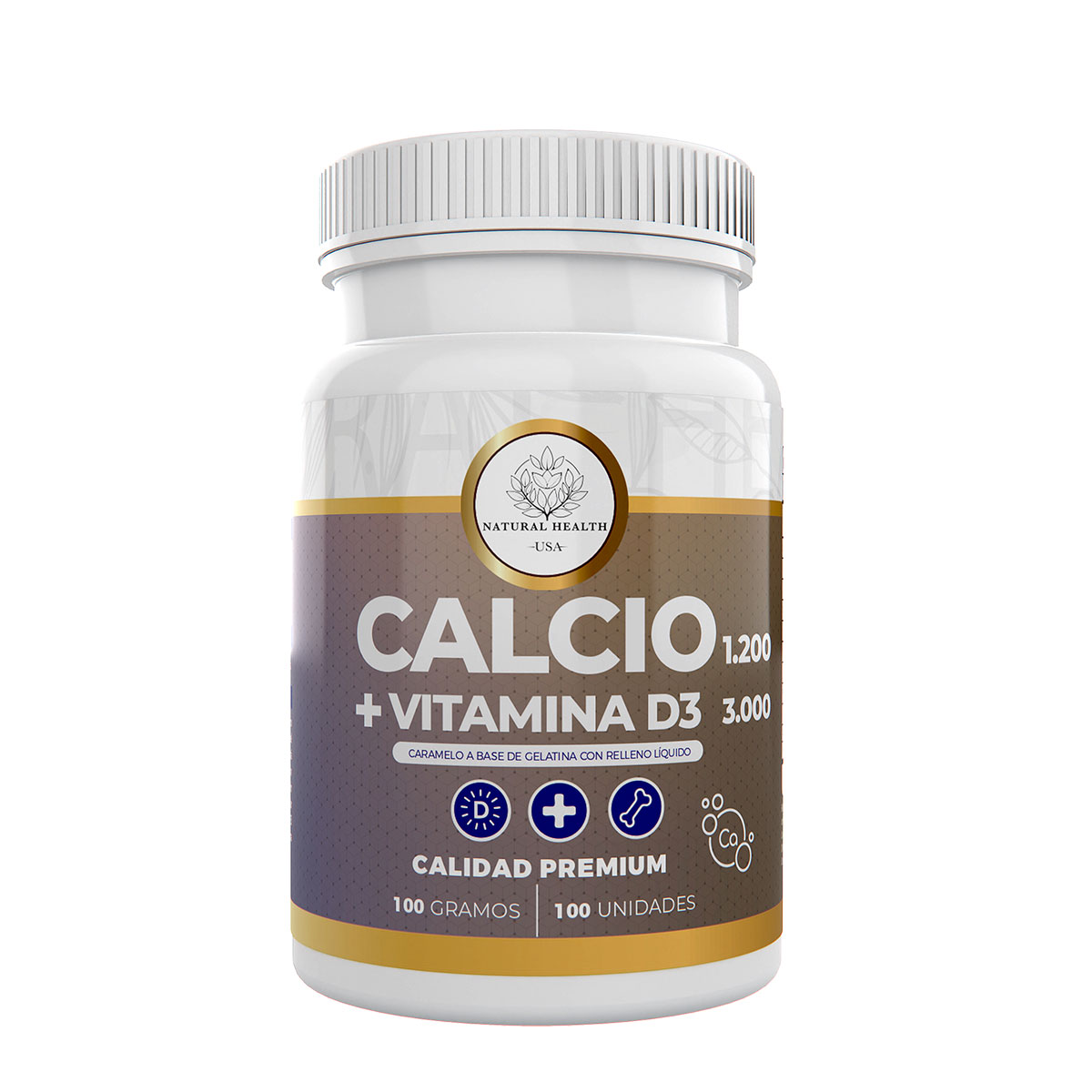 Calcio + Vitamina D3 1500 mg